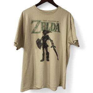 Nintendo The Legend Of Zelda T-Shirt XL Men's Graphic Video Game 90s Cyberpunk